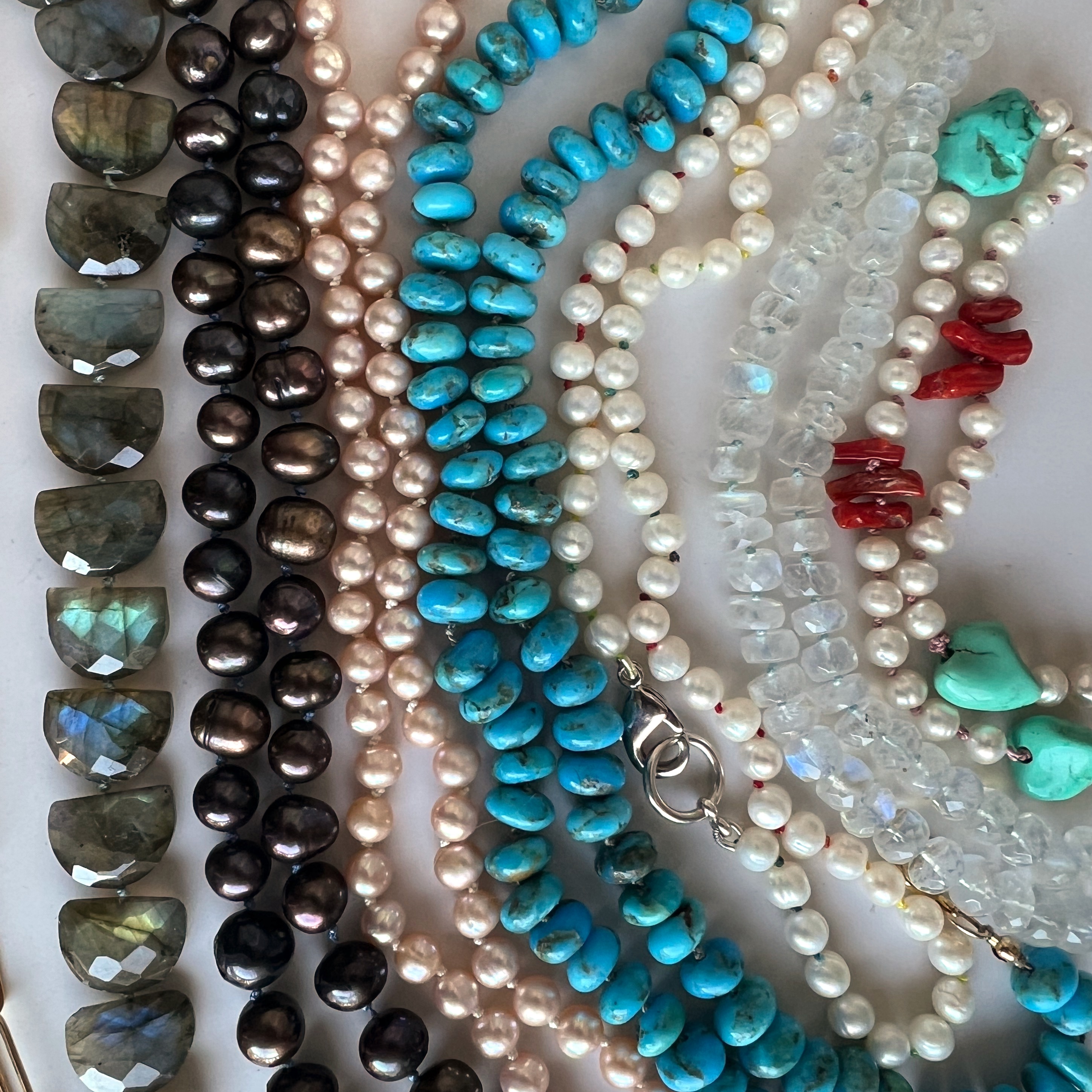 Pearl and Gemstone Knotting
